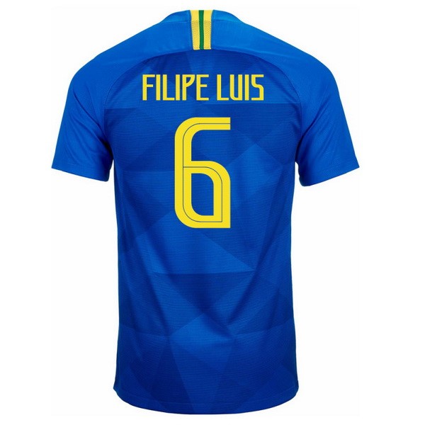 Camiseta Brasil 2ª Filipeluis 2018 Azul